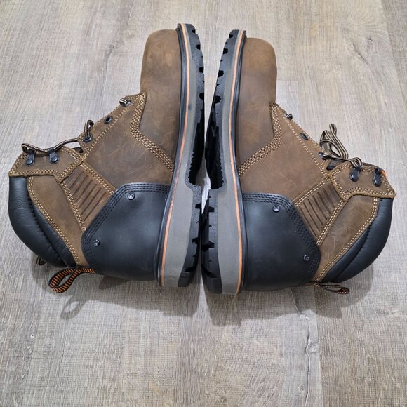 Timberland PRO Men's 9M Brown Work Utility Boots XL Composite Toe Anti-Fatigue - Picture 9 of 11